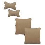 able classic cross comfy pillow square cushion & neckrest necksupporters pillow set of 4 pcs